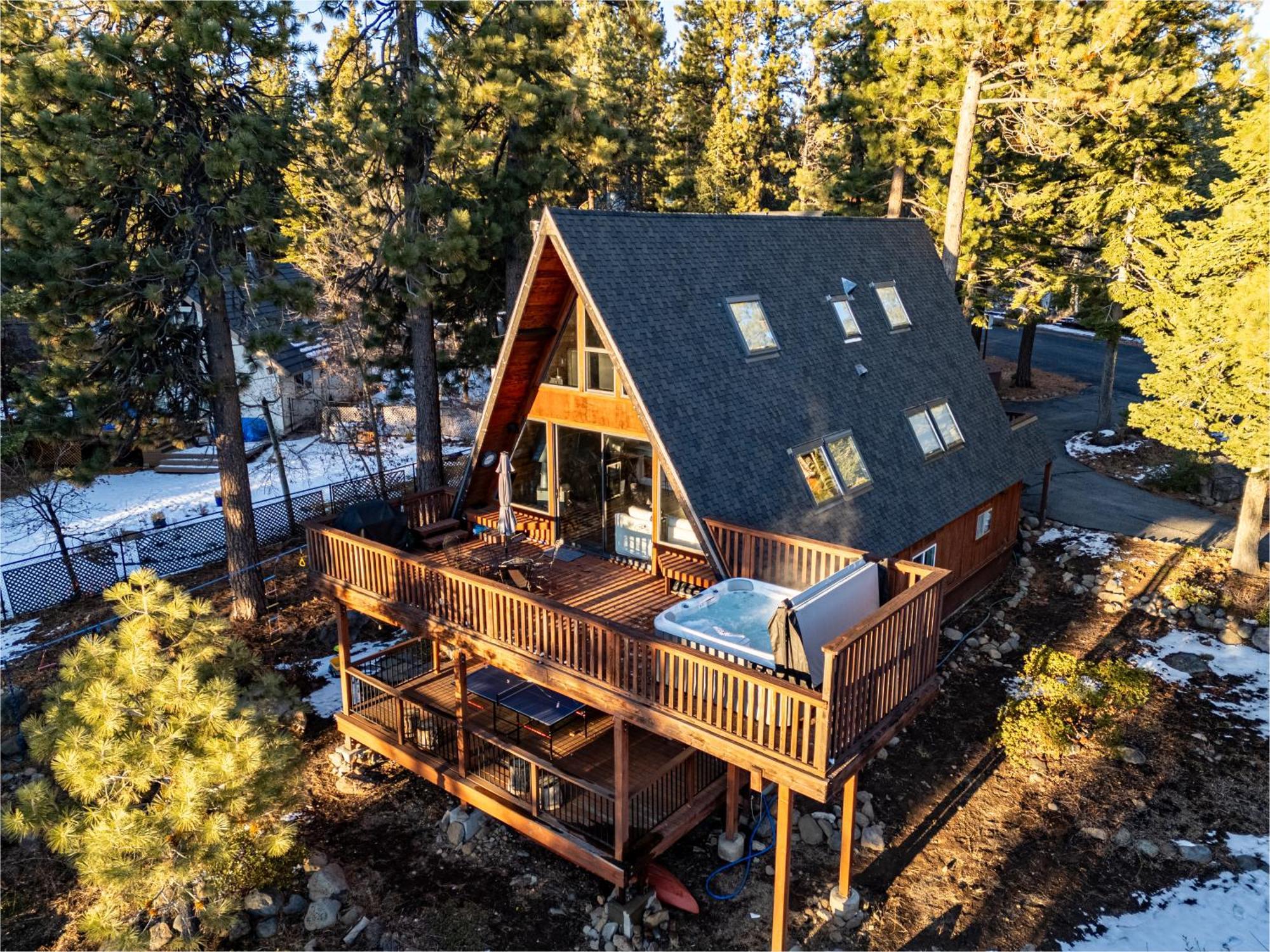 A-Frame Cabin With Hot Tub & Close To Lake Tahoe Tahoe City Dış mekan fotoğraf