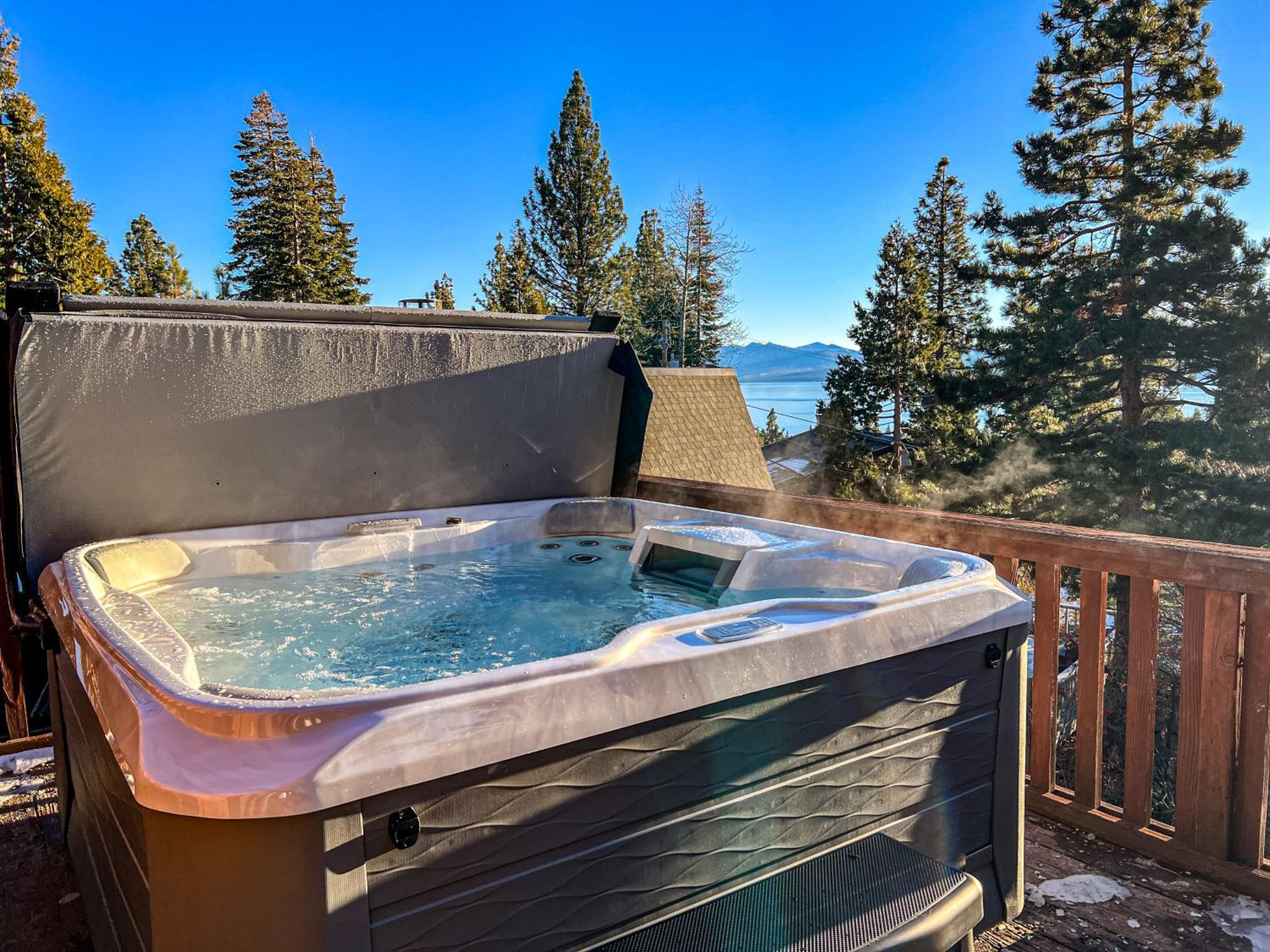 A-Frame Cabin With Hot Tub & Close To Lake Tahoe Tahoe City Dış mekan fotoğraf