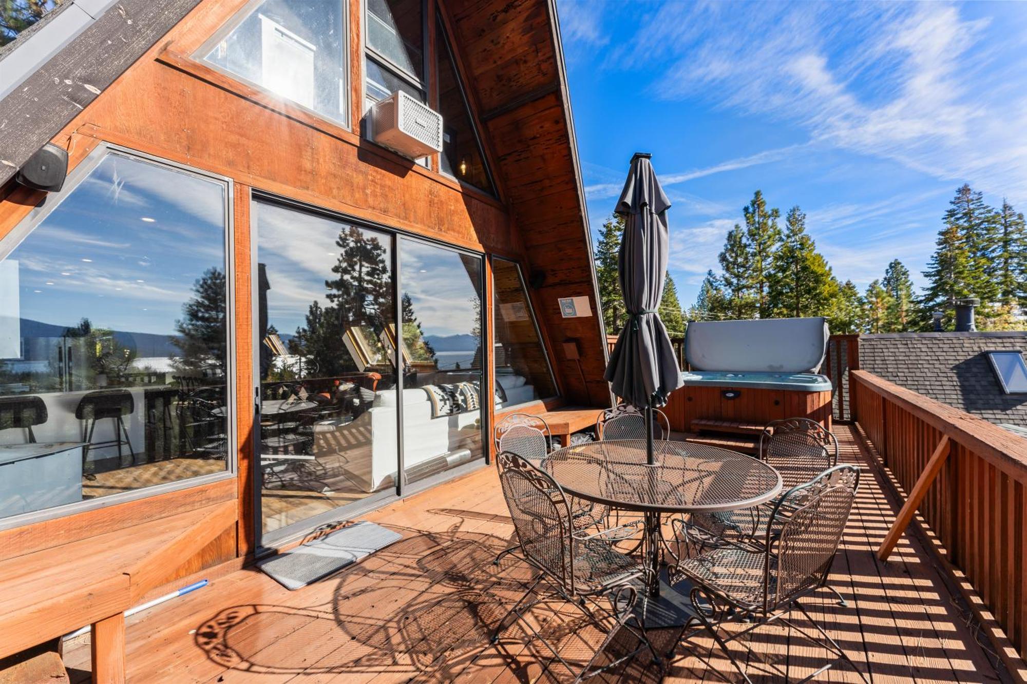 A-Frame Cabin With Hot Tub & Close To Lake Tahoe Tahoe City Dış mekan fotoğraf