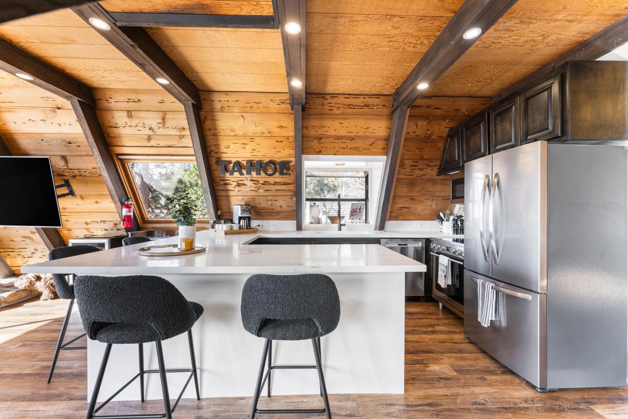 A-Frame Cabin With Hot Tub & Close To Lake Tahoe Tahoe City Dış mekan fotoğraf
