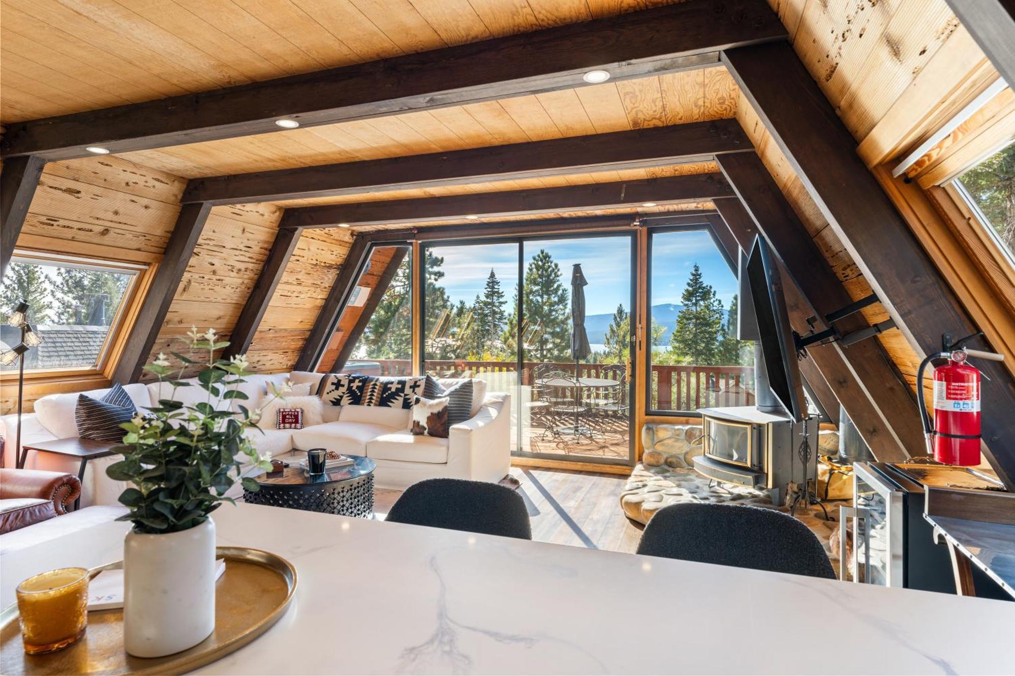 A-Frame Cabin With Hot Tub & Close To Lake Tahoe Tahoe City Dış mekan fotoğraf